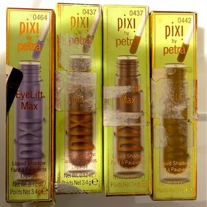 PIXI Eyelift Max liquid Eyeshadows NWT Bundle of 4